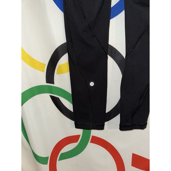 Lululemon Time To Sweat Leggings Womens 6 Black Luxtreme LW6BA0S - Picture 5 of 9